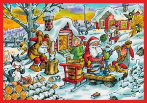 Partiolaisten adventtikalenteri 2011